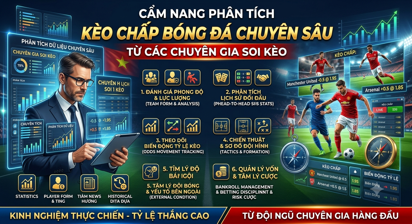 phân tích kèo chấp bóng đá